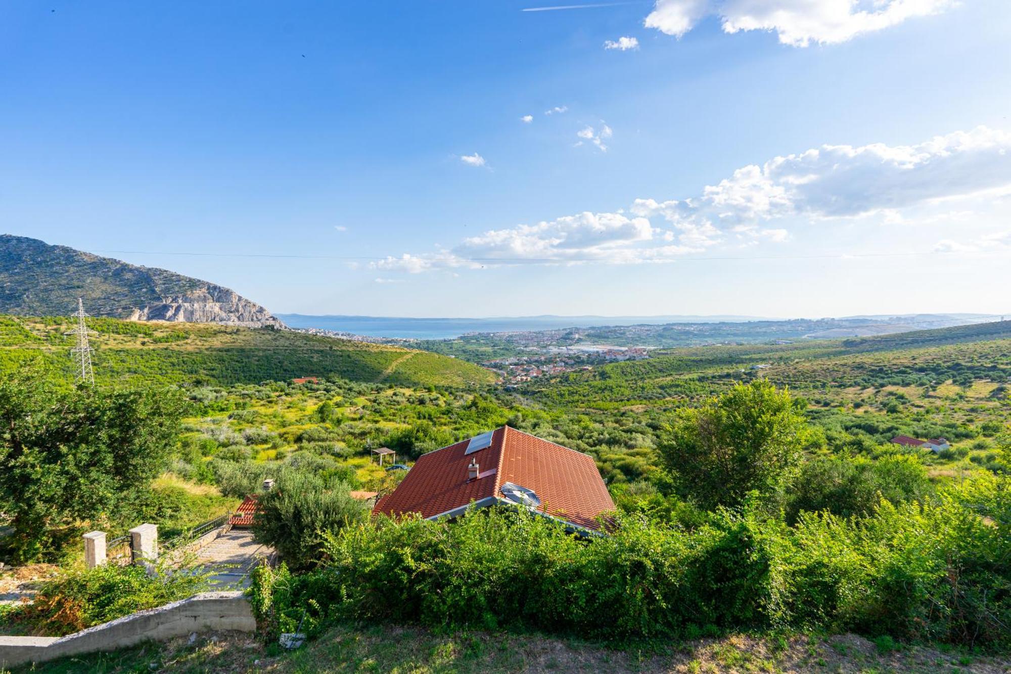 Olive Garden House In Zrnovnica With A View & Bbq Βίλα Εξωτερικό φωτογραφία