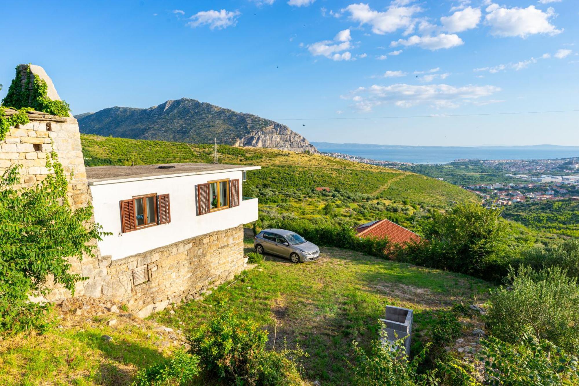 Olive Garden House In Zrnovnica With A View & Bbq Βίλα Εξωτερικό φωτογραφία