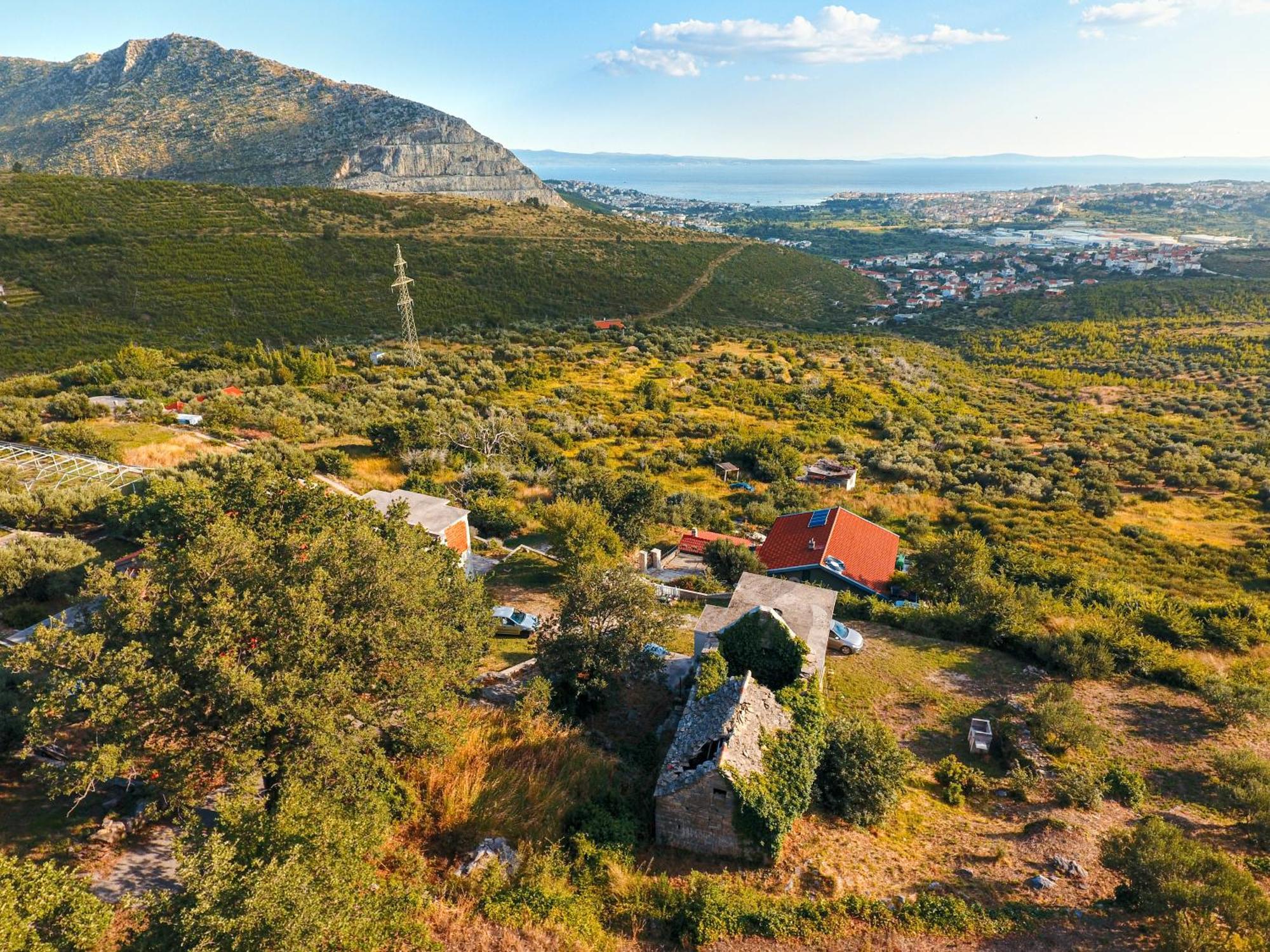 Olive Garden House In Zrnovnica With A View & Bbq Βίλα Εξωτερικό φωτογραφία